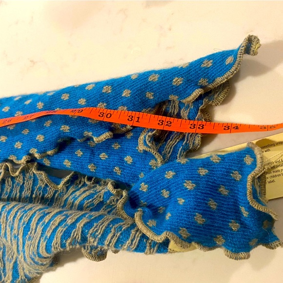 Nicky Thompson, Blue and Khaki Women's Scarf, OS, NWT - Picture 4 of 5